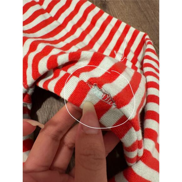 Free People Women’s Striped Pullover Size Medium - Picture 7 of 11